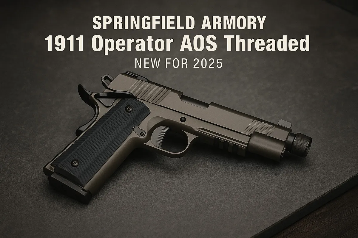 Springfield Armory 1911 Operator AOS Threaded