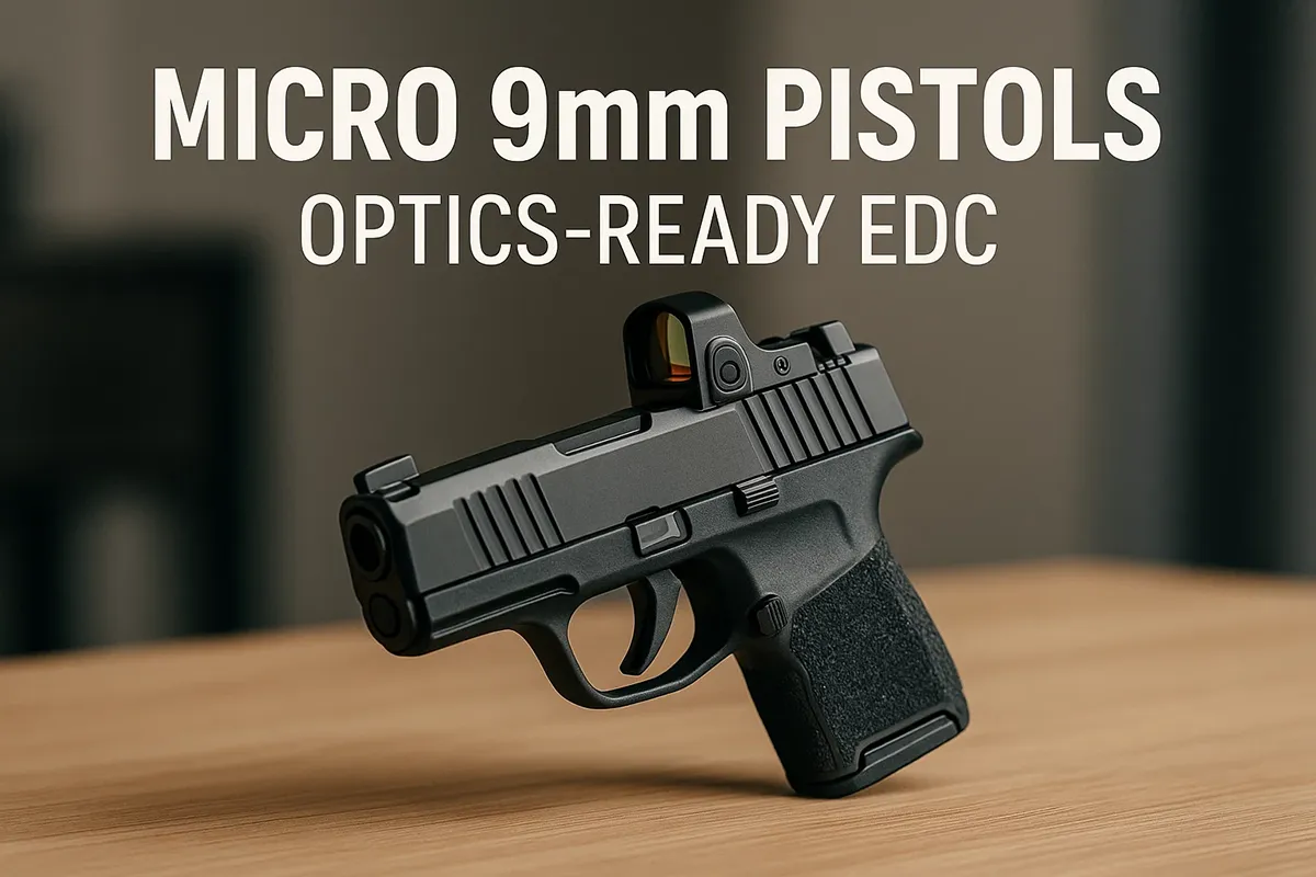 micro 9mm pistols optics-ready concealed carry