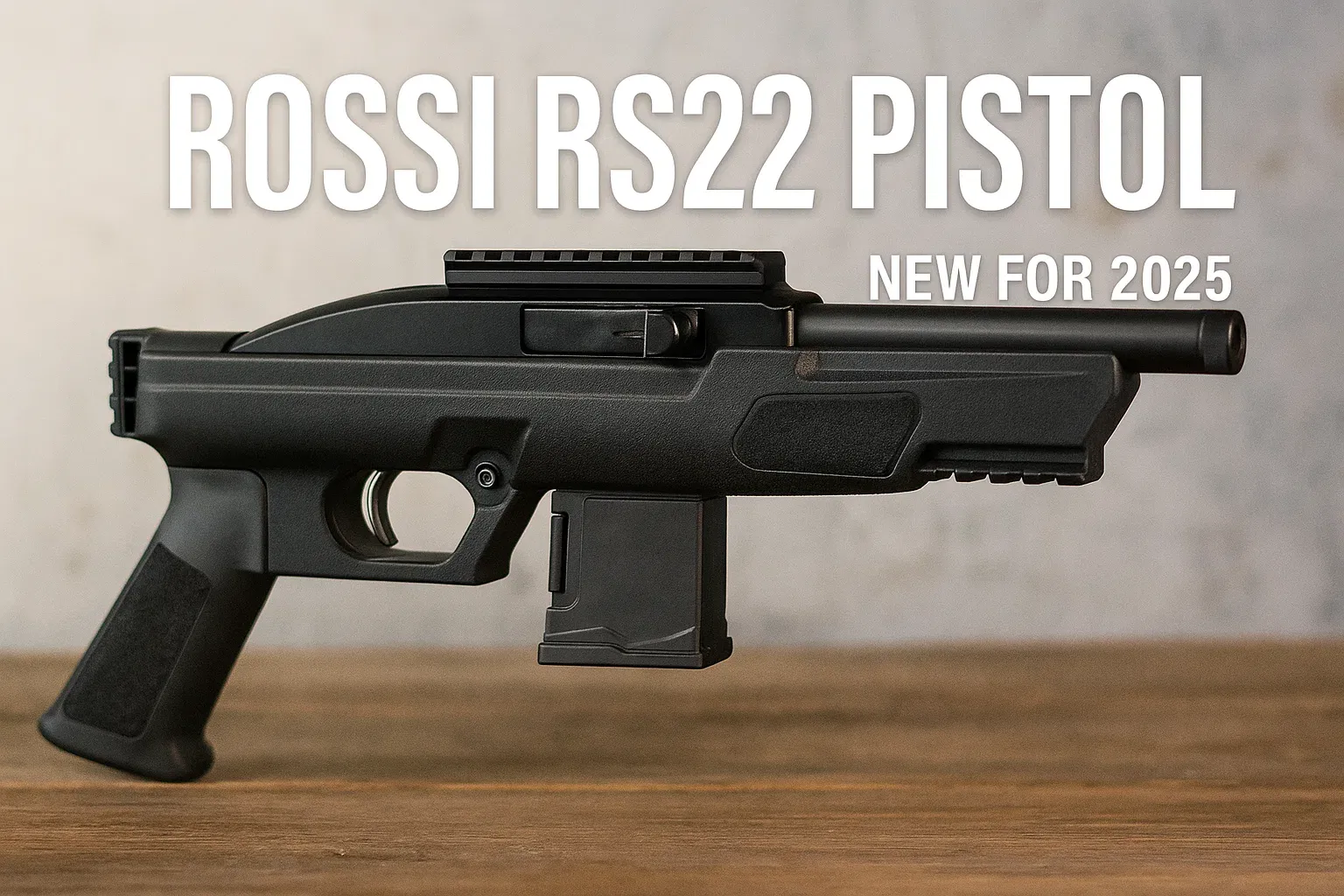 Rossi RS22 Pistol — .22 LR rimfire pistol new for 2025