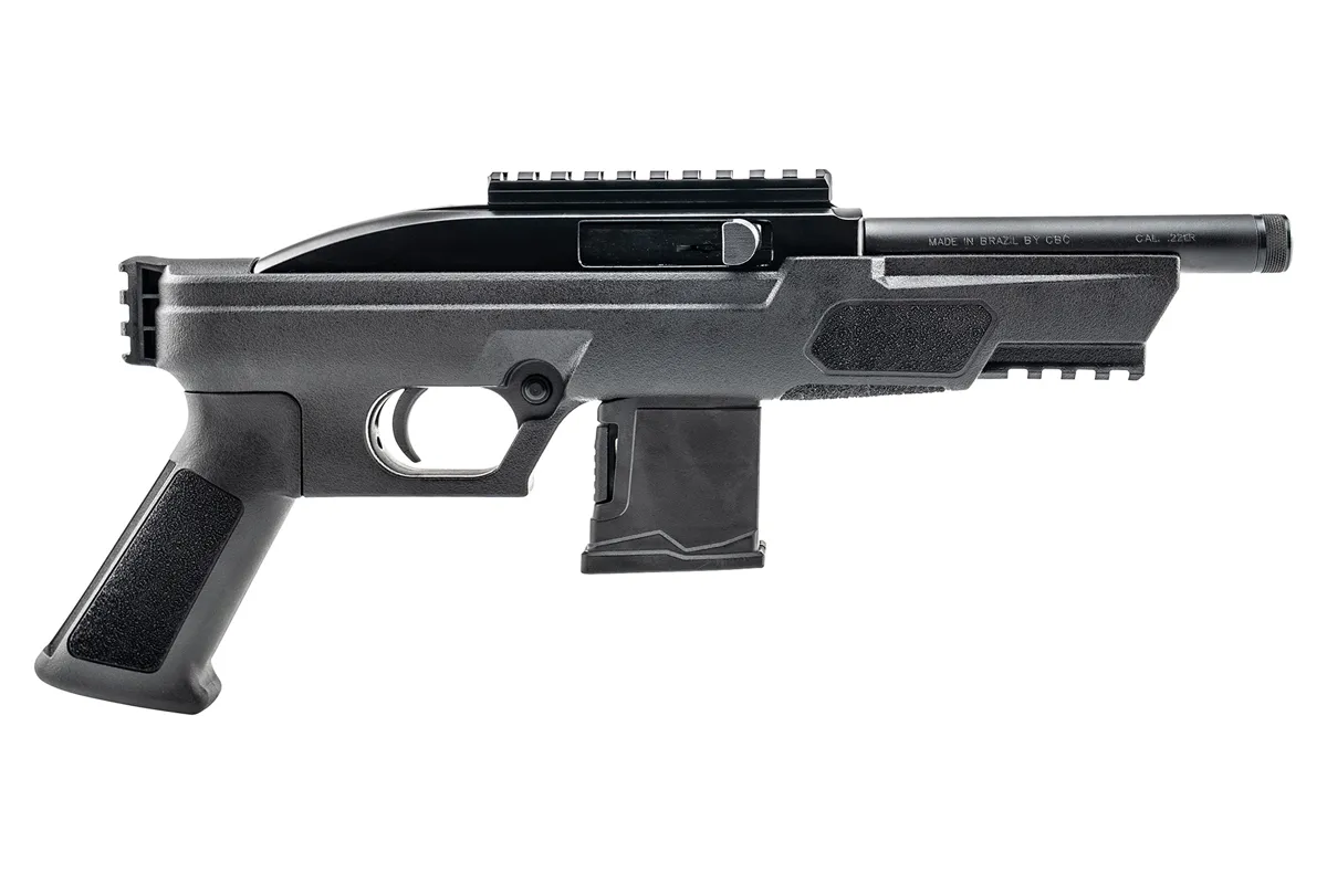 Rossi RS22 Pistol with threaded barrel and optics rail