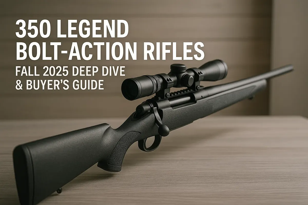 350 Legend bolt-action rifles buyer’s guide and trend overview