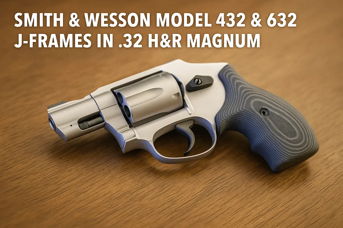 Smith & Wesson Model 432 & 632 J-Frames in .32 H&R Magnum — News Flash