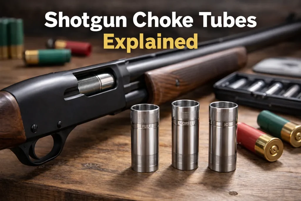 Shotgun Choke Tubes Explained: Constriction, Patterning, and What to Buy