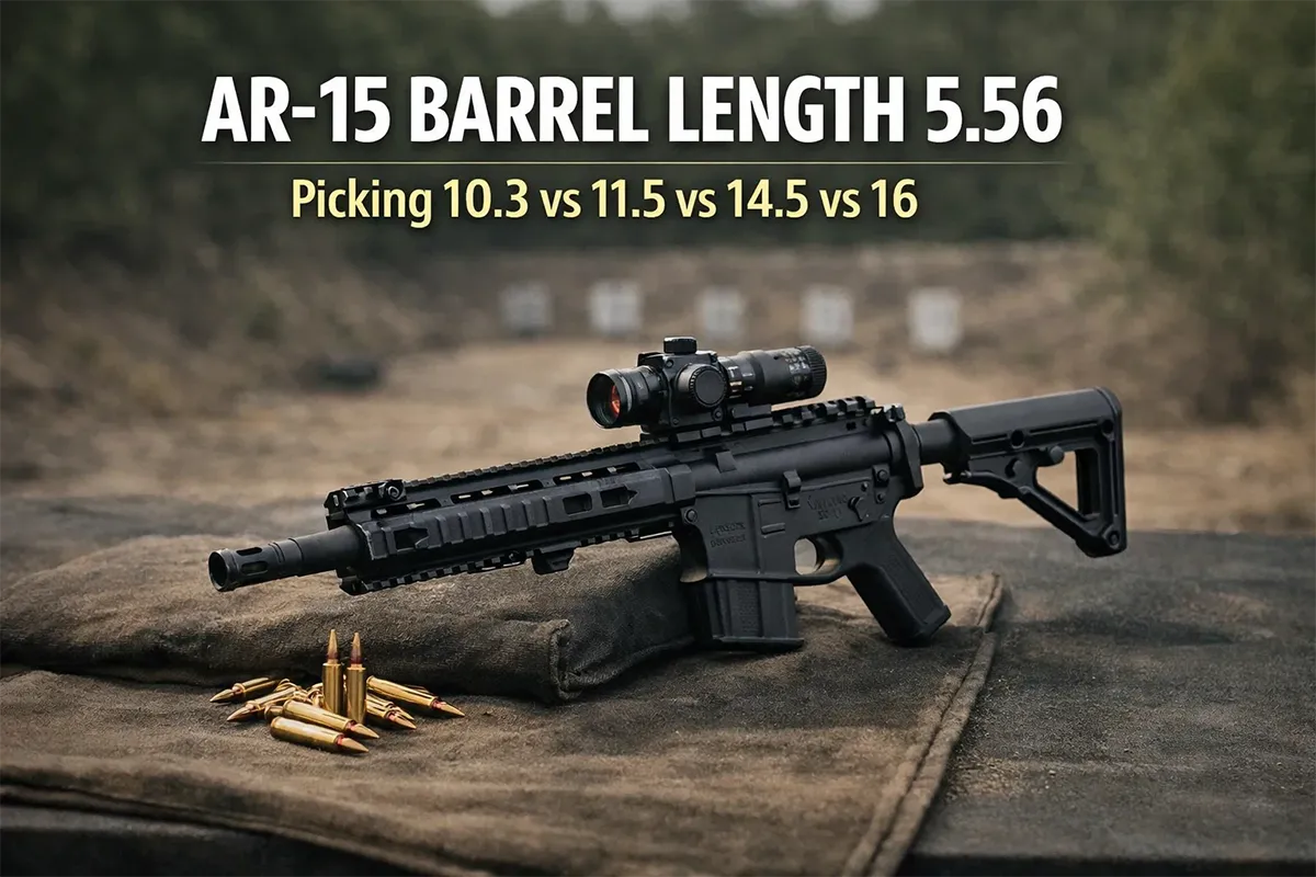 AR-15 barrel length 5.56 guide for choosing 10.3 vs 11.5 vs 14.5 vs 16