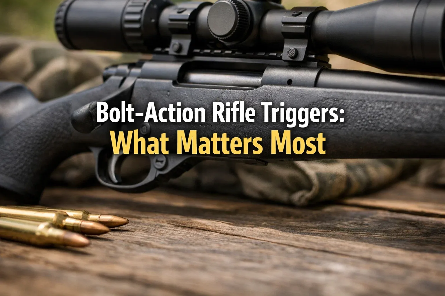 bolt-action rifle triggers buyer guide for 2026