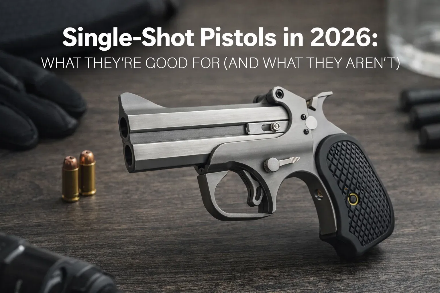 single-shot pistols in 2026