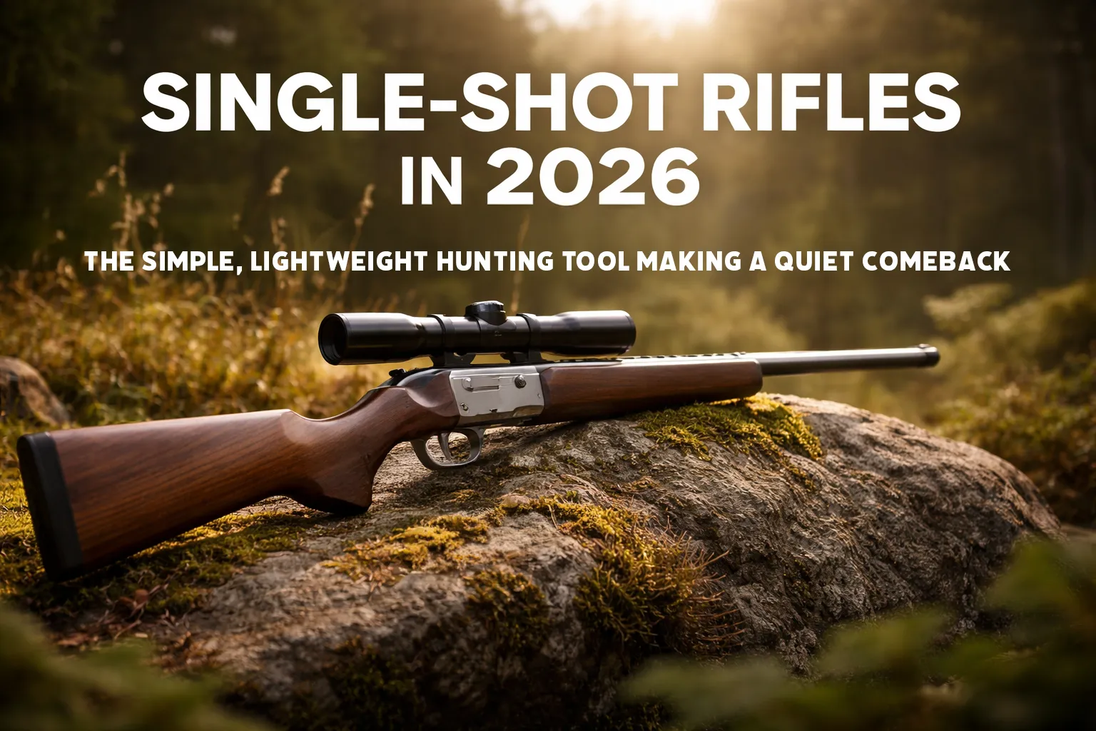 single-shot rifles buyer’s deep dive for 2026