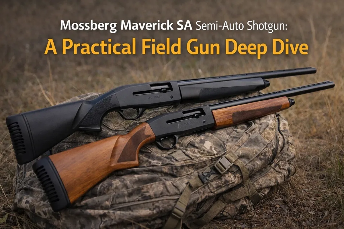 Mossberg Maverick SA Semi-Auto Shotgun in field (Mossberg Maverick SA Semi-Auto Shotgun)