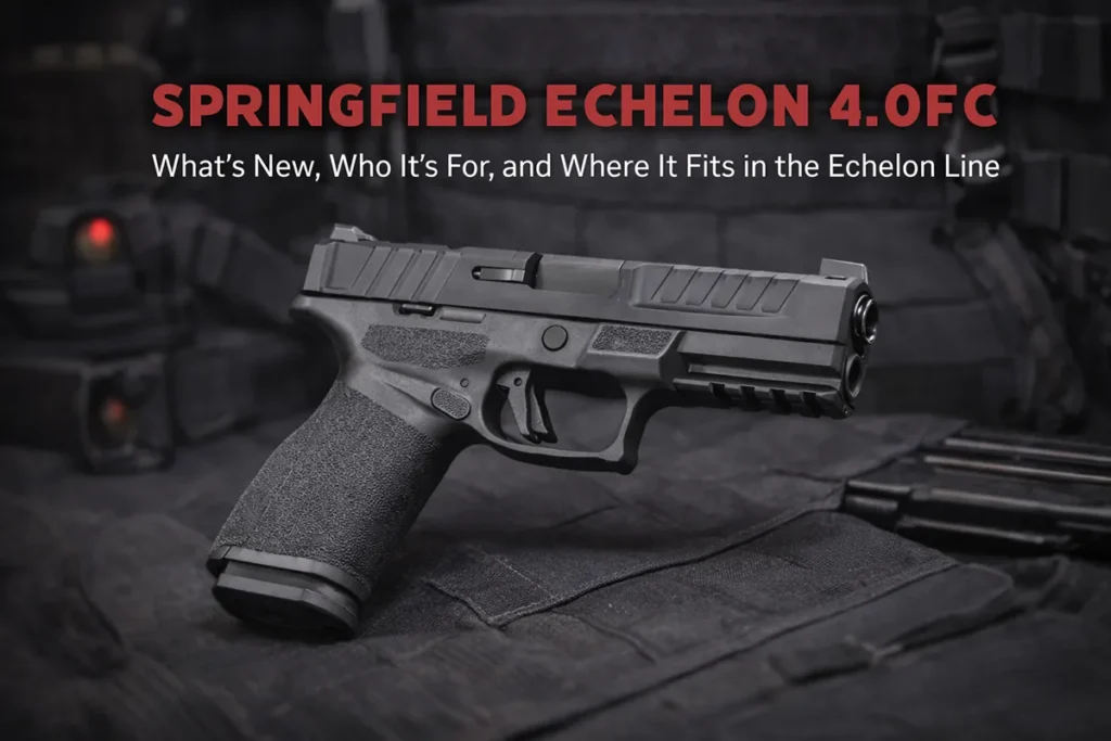 Springfield Echelon 4.0FC: What’s New in 2026, Who It’s For, and Where It Fits in the Echelon Line