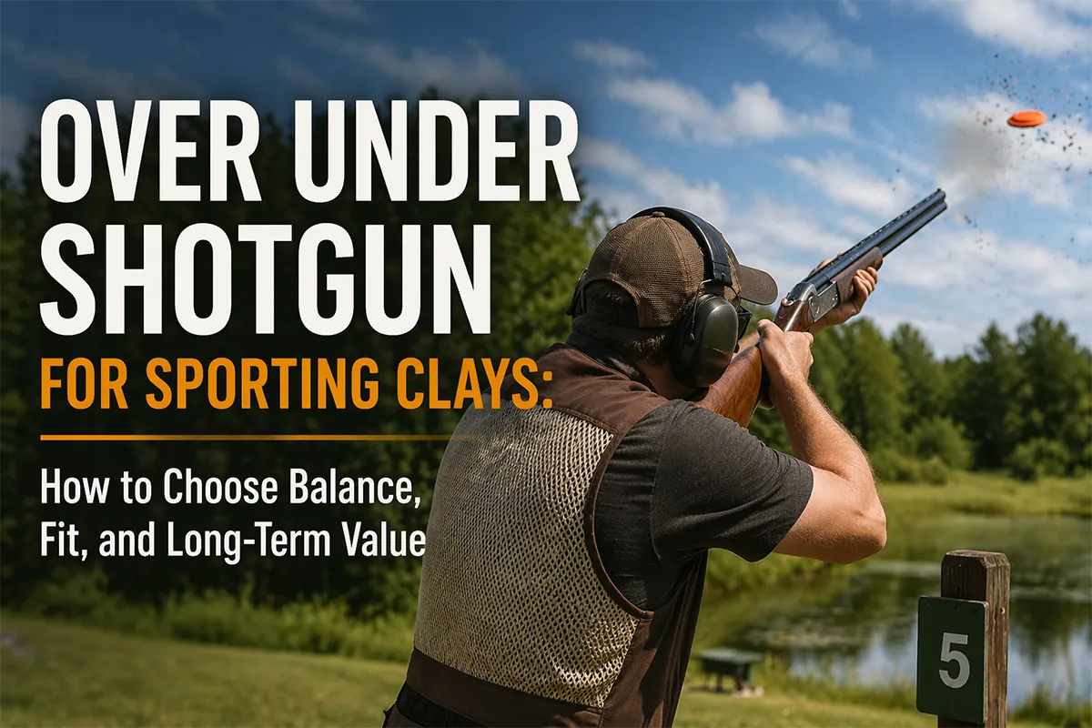Over under shotgun for sporting clays in 2026