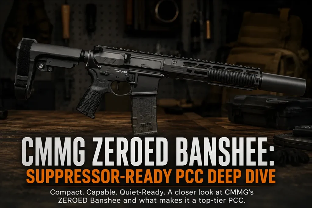 CMMG ZEROED Banshee: Suppressor-Ready PCC Deep Dive