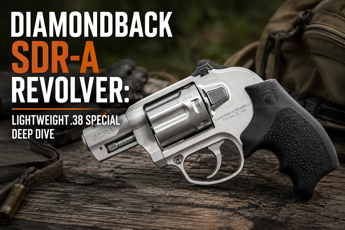 Diamondback SDR-A revolver lightweight 38 Special carry pistol