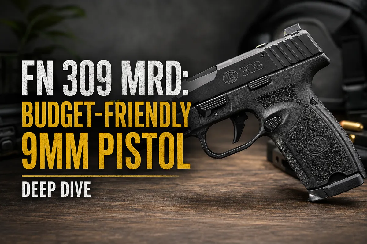 FN 309 MRD compact 9mm optics-ready pistol