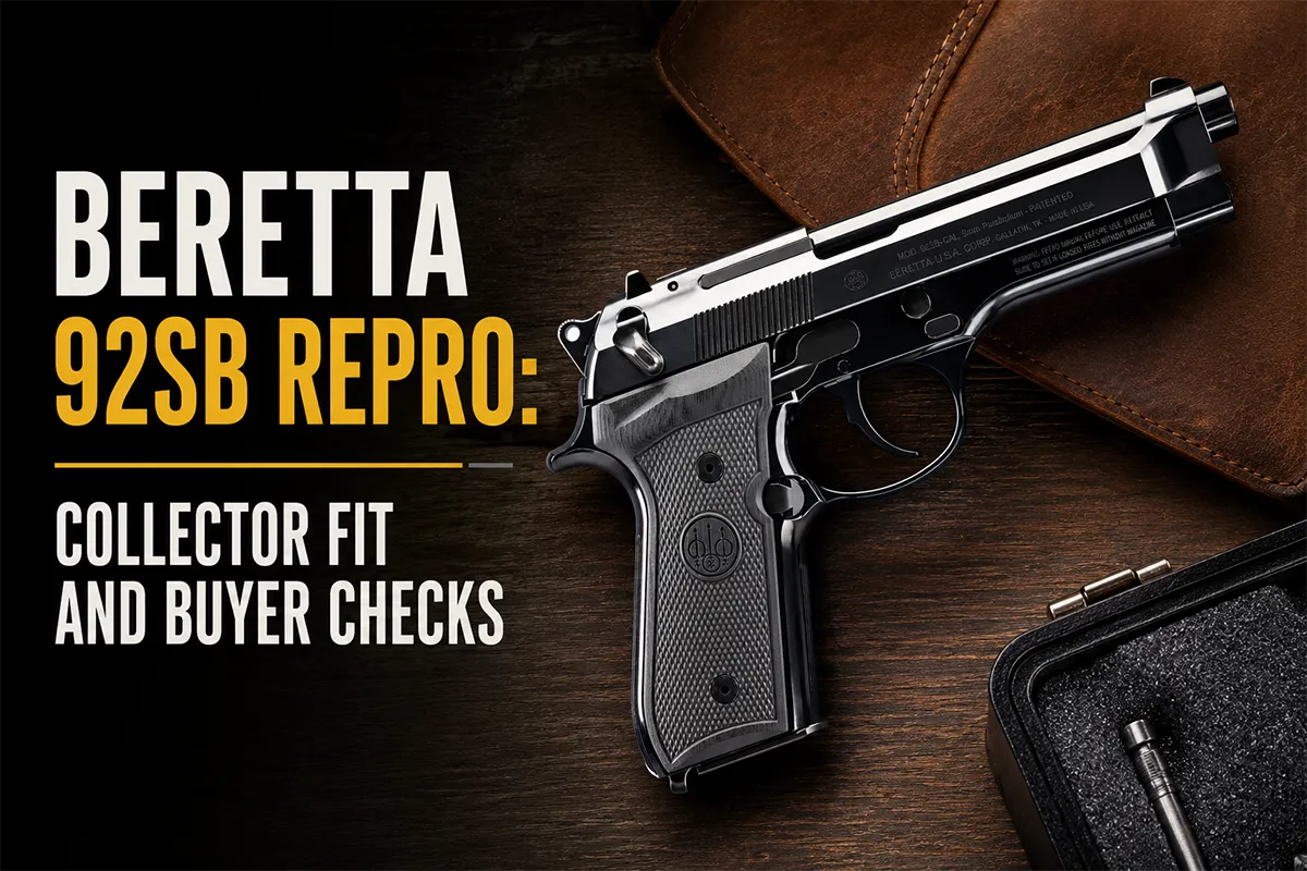 Beretta 92SB Repro collector 9mm pistol buyer guide