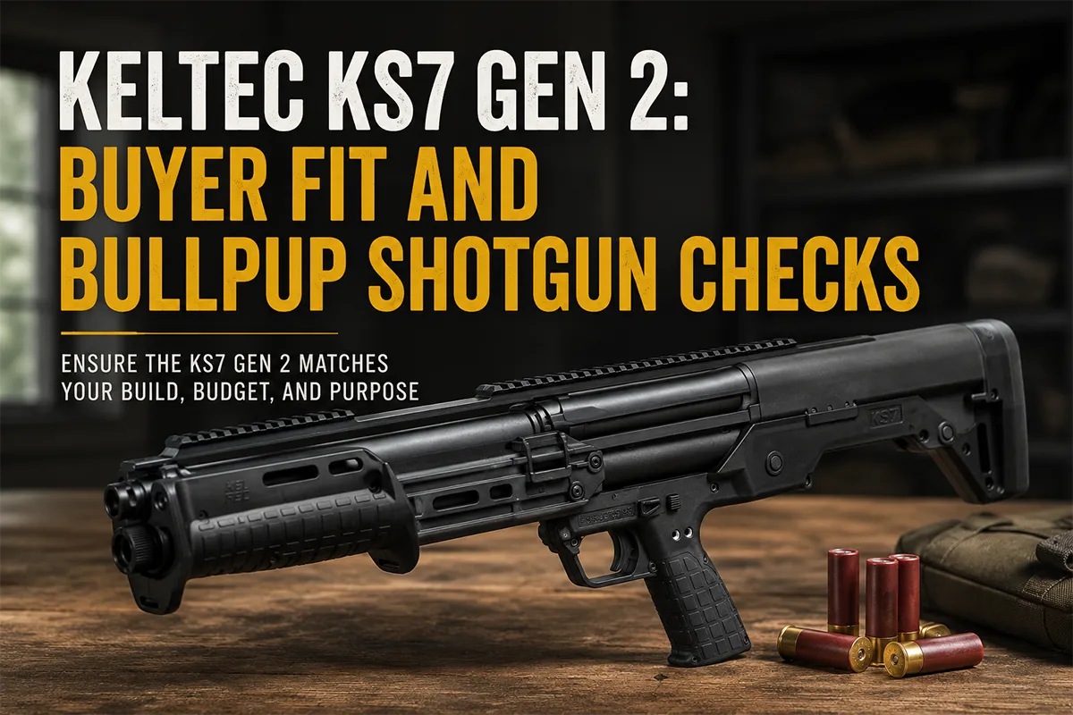 KelTec KS7 Gen 2 bullpup shotgun