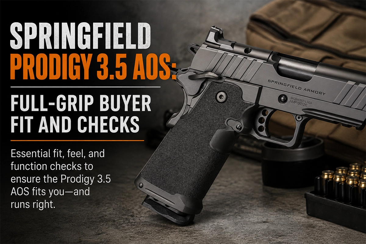 Springfield Prodigy 3.5 AOS full-grip 9mm pistol