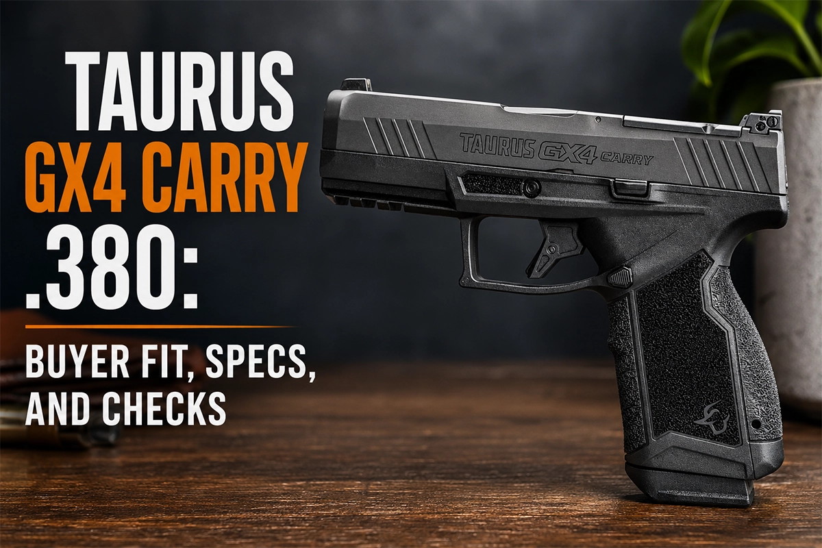 Taurus GX4 Carry .380 Auto pistol buyer guide