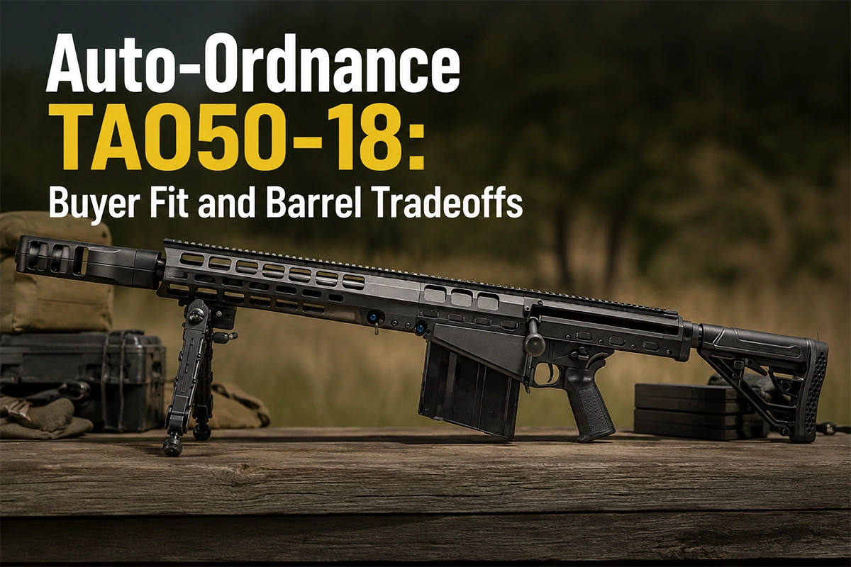 Auto-Ordnance TAO50-18 bolt-action 50 BMG rifle