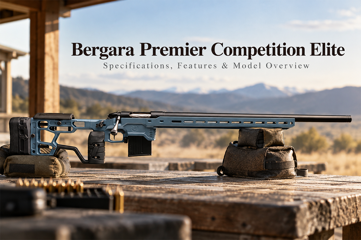 Bergara Premier Competition Elite precision competition rifle