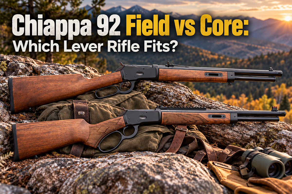 Chiappa 92 Field vs Core lever-action rifle comparison