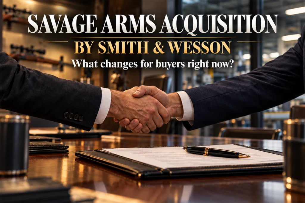 Savage Arms Acquisition by Smith & Wesson: Buyer Checks