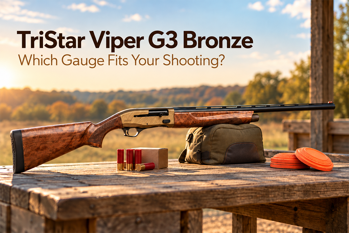 TriStar Viper G3 Bronze shotgun gauge comparison